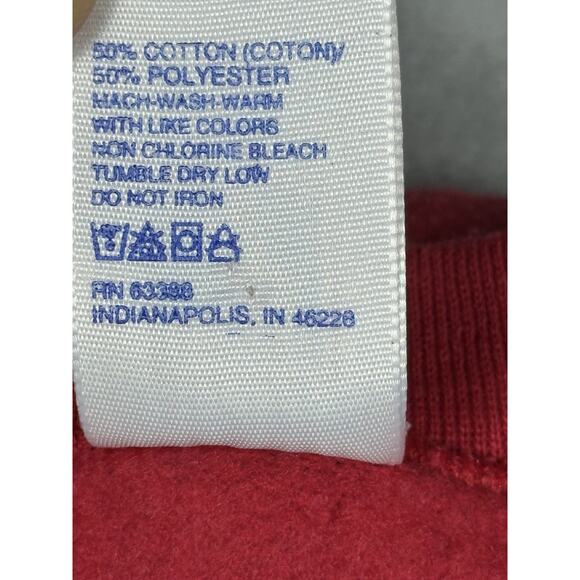 Vintage Logo 7 Red Georgia Bulldogs Sweatshirt Rare Sz 3XL Red 90s Football USA - Picture 11 of 11